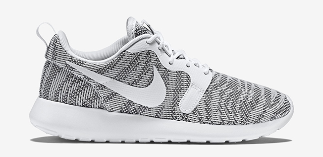 Nike Roshe Run Knit Jacquard White Cool Grey