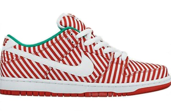 Nike SB Dunk Low Christmas Candy Cane 2015