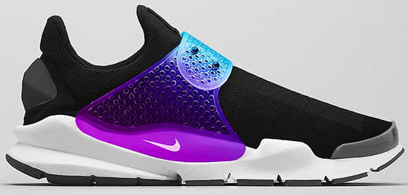 Nike Sock Dart Black Grape