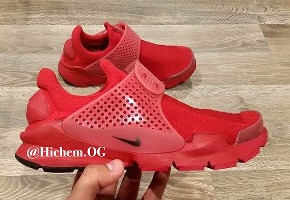 Nike Sock Dart Red More Images