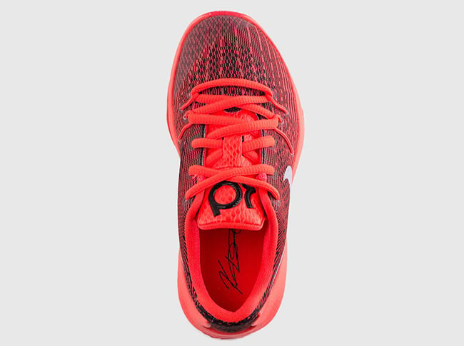 Pre School Nike KD 8 Bright Crimson