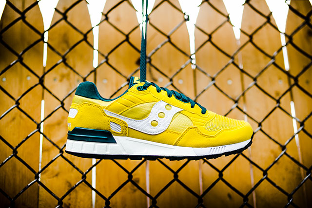 Saucony Shadow 5000 Yellow Green White