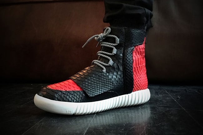 adidas Yeezy 750 Boost Bred Python Custom