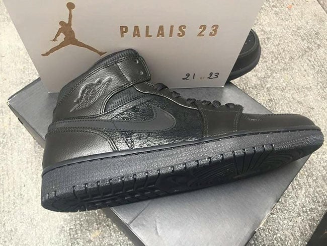 Air Jordan 1 Quai 54 Black Laser