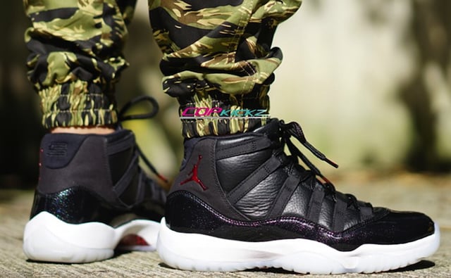 Air Jordan 11 72 10 On Feet