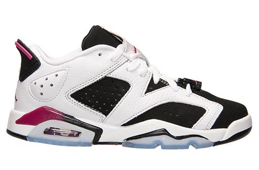 Air Jordan 6 Low GS Fuchsia Girls