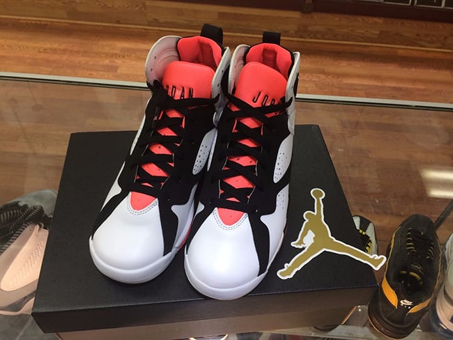 jordan 7 gs hot lava