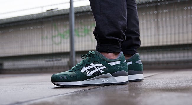 Asics Gel Lyte III Varsity Suede Navy Green