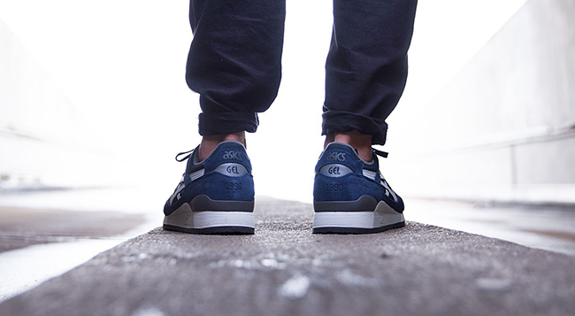 Asics Gel Lyte III Varsity Suede Navy Blue
