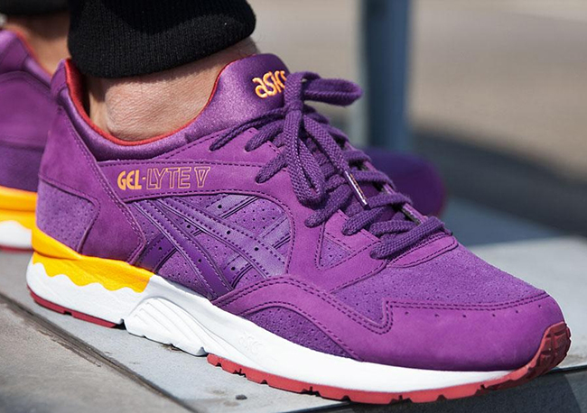 asics gel lyte 5 purple