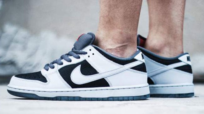 nike dunk sb low on feet