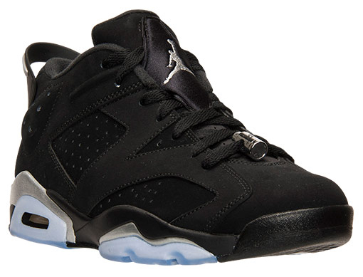 Air Jordan 6 Low Black Chrome 2015
