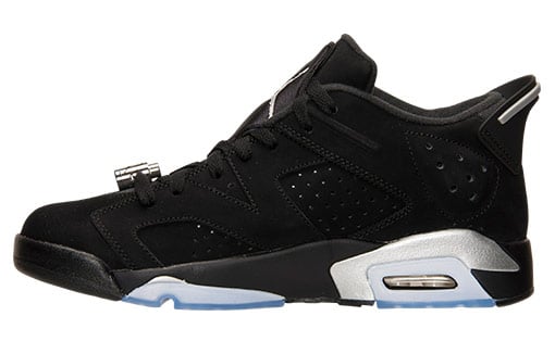 Air Jordan 6 Low Black Chrome 2015