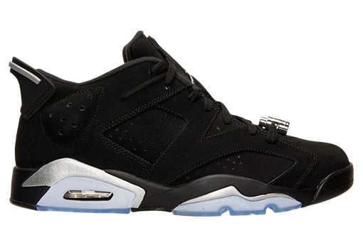 Air Jordan 6 Low Black Chrome 2015