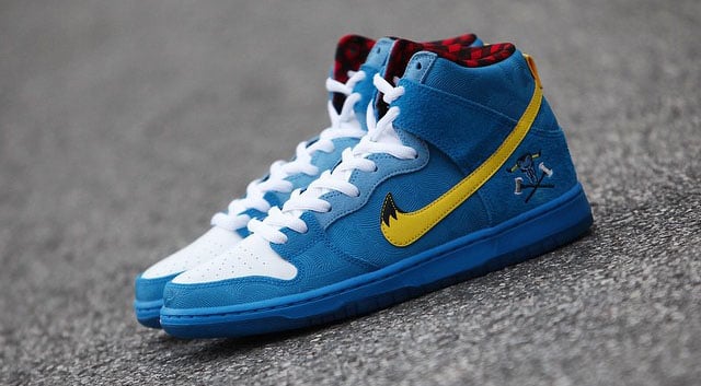 Familia Skate Shop Nike SB Dunk High Blue Ox