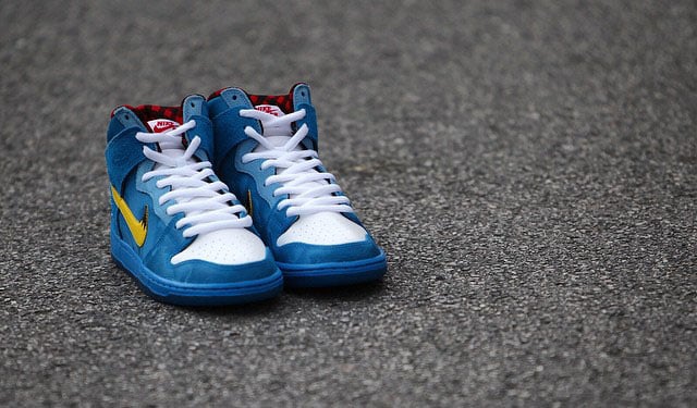 Familia Skate Shop Nike SB Dunk High Blue Ox