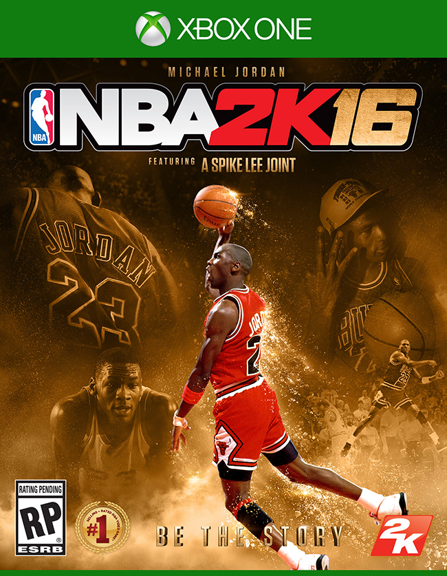 Michael Jordan NBA 2K16 Cover Xbox One