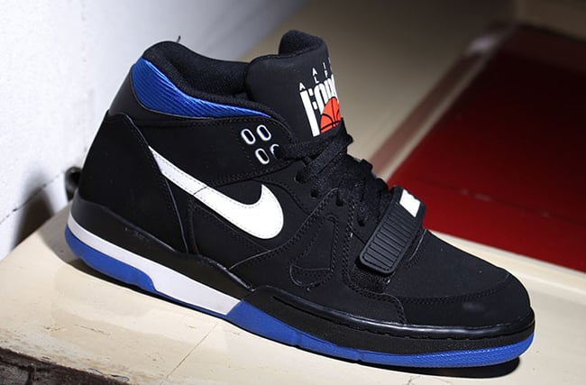 Franco Renunciar finalizando Nike Air Alpha Force 2 Royal Black | SneakerFiles