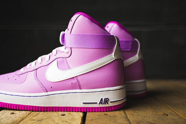 Nike Air Force 1 High GS Pink White | SneakerFiles