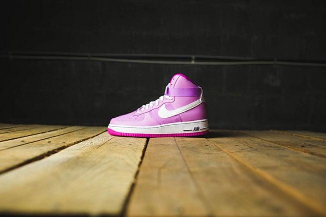 Nike Air Force 1 High GS Pink White