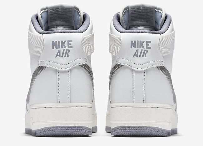 Nike Air Force 1 High White Wolf Grey Remastered
