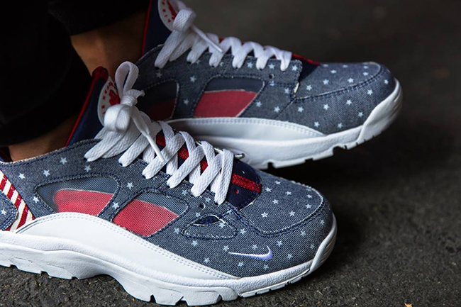 Nike Air Trainer Huarache Low USA On Feet