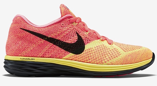 Nike Flyknit Lunar 3 Hot Lava Volt Laser Orange