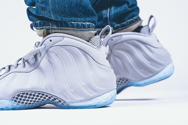 Nike Foamposite One Grey Suede