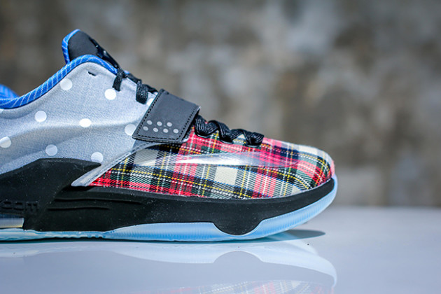 kd plaid and polka dots