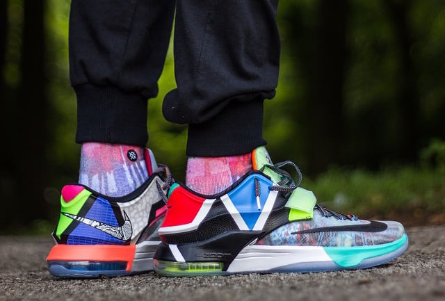 Nike KD 7 What The On Feet