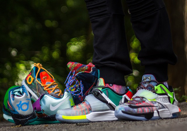 Nike KD 7 What The On Feet