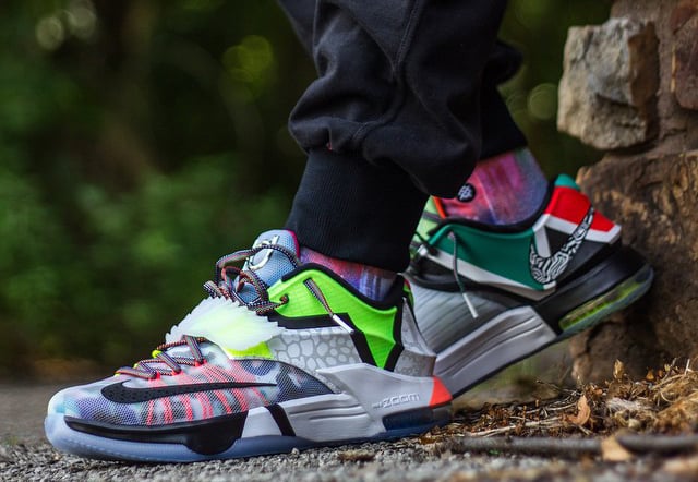 Nike KD 7 What The On Feet