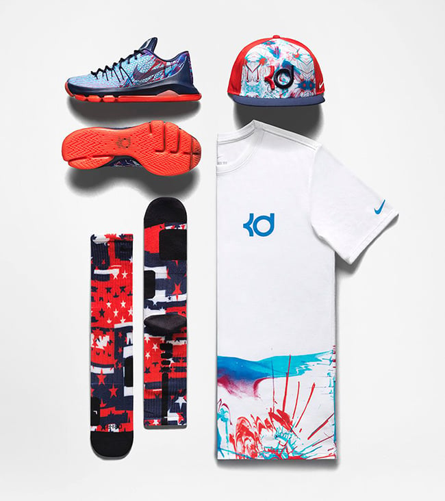 Nike KD 8 4th of July