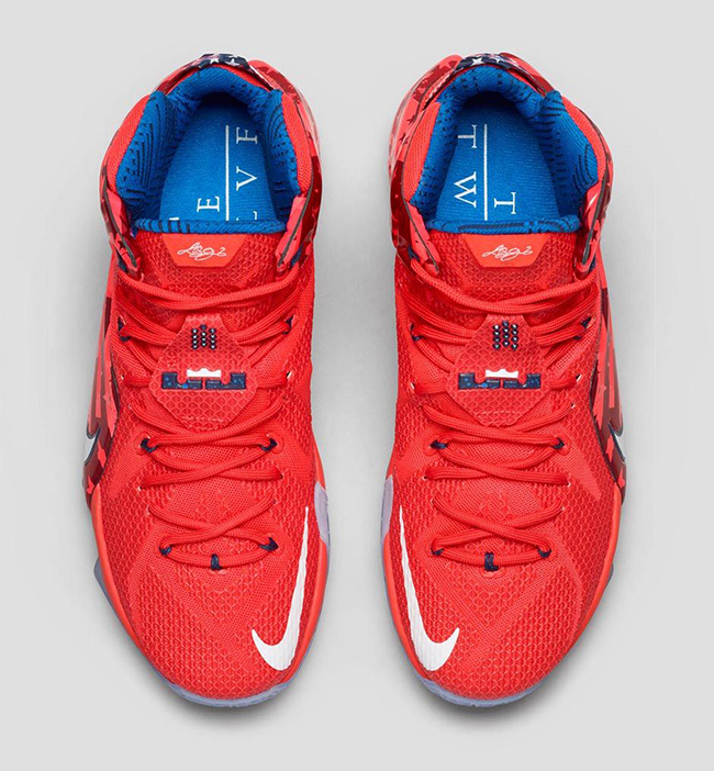 lebron james 4th of july shoes