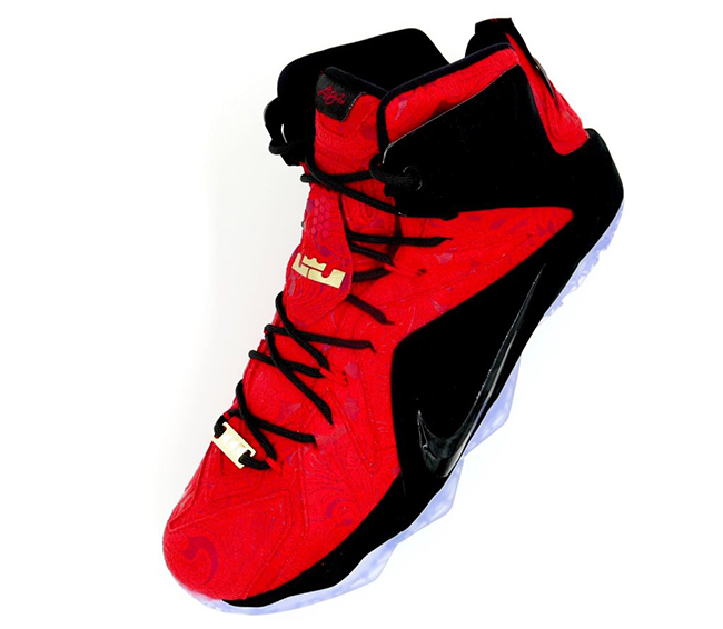 Nike LeBron 12 EXT Red Paisley