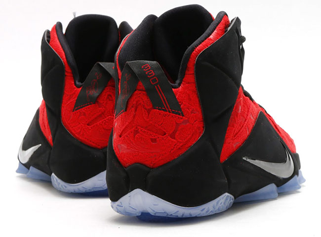 Nike LeBron 12 EXT Red Paisley