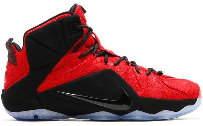 Nike LeBron 12 EXT Red Paisley