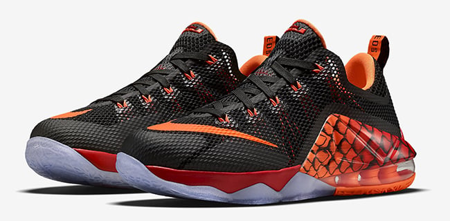 Nike LeBron 12 Low GS ‘Snakeskin’ Available at NikeStore