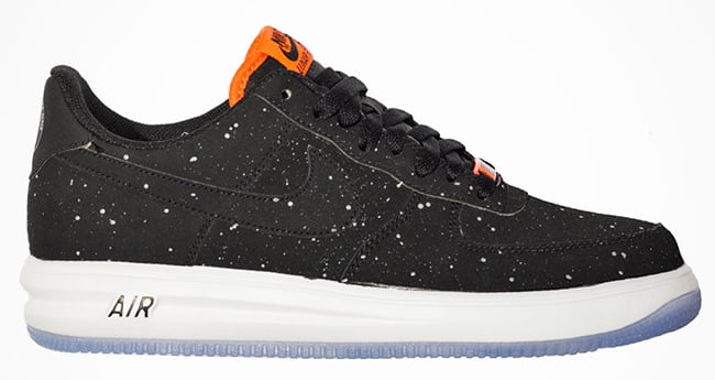 Nike Lunar Force 1 Splatter Black Hot Lava