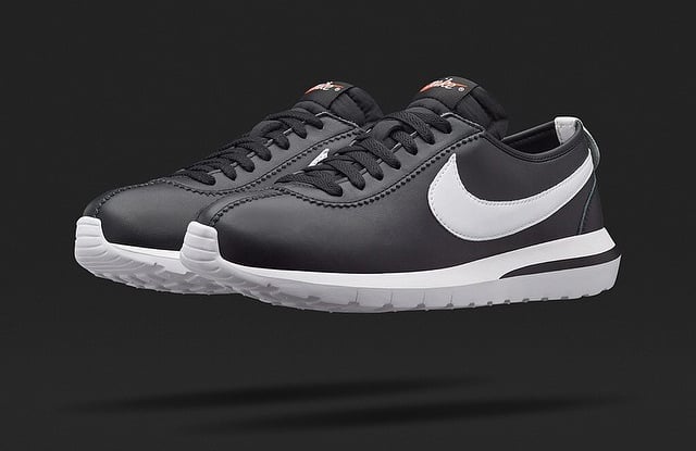 NikeLab Roshe Cortez Black / White