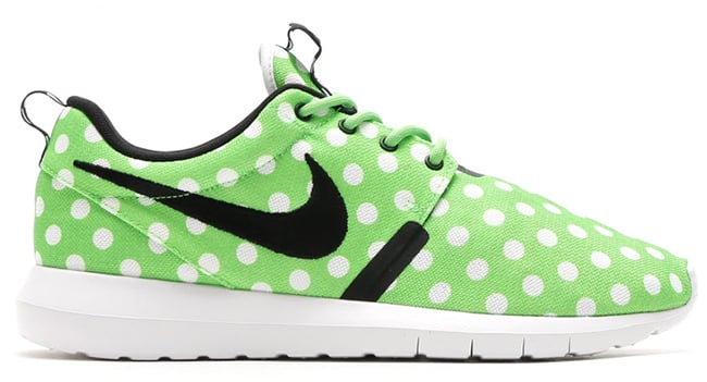 Nike Roshe Run NM Polka Dot Green