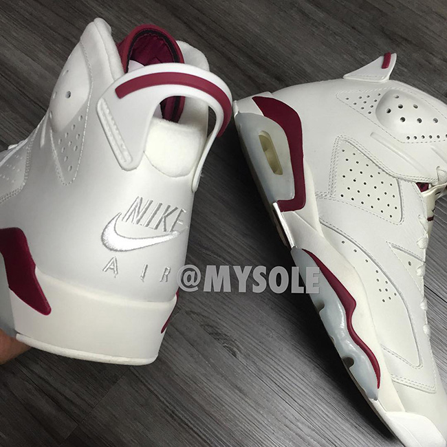 2015 Air Jordan 6 Maroon Retro