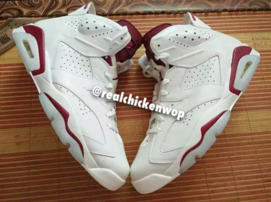 Air Jordan 6 Maroon 2015