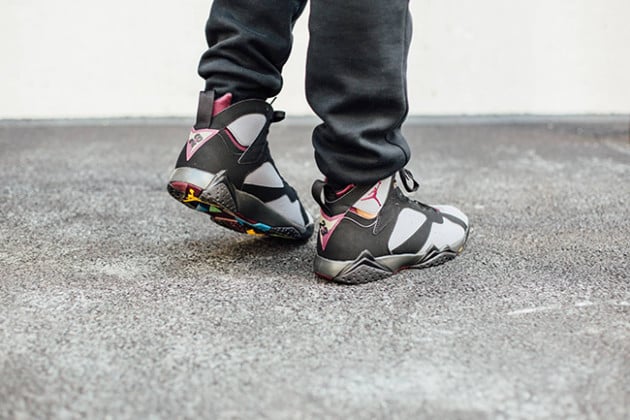 bordeaux 7 on feet