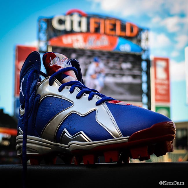 Air Jordan 7 Carl Crawford Dodgers PE Cleats