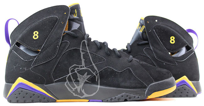 jordan 7 lakers