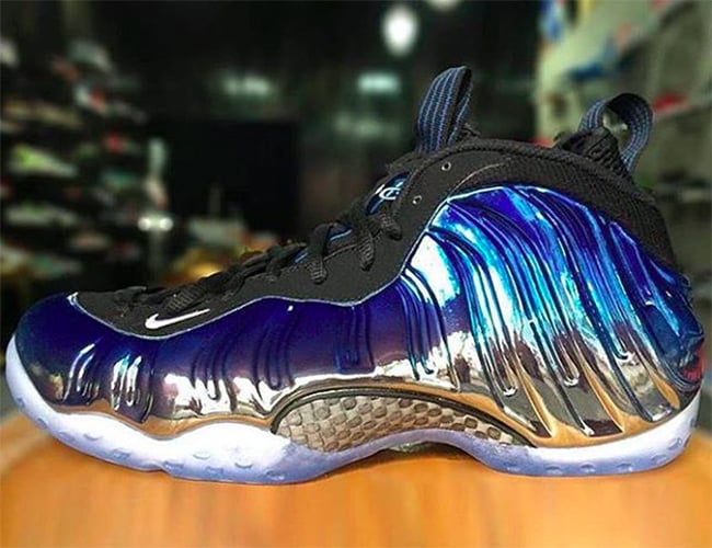 Blue Mirror Nike Air Foamposite One