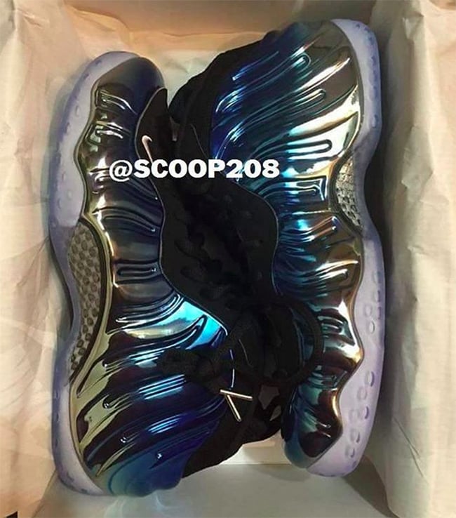 Blue Mirror Nike Air Foamposite One