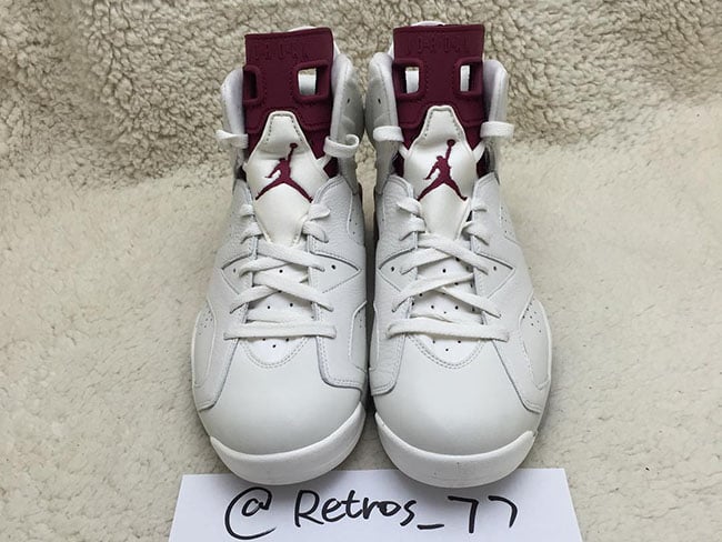 Air Jordan 6 Maroon 2015