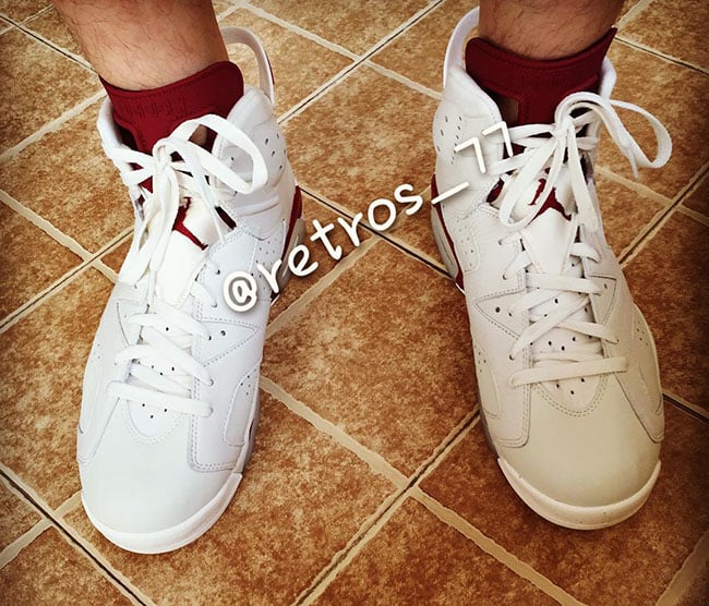 Air Jordan 6 Maroon 2015